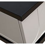 Тумбочка прикроватная с ящиком черно-серого цвета Noble Nightstand варинант исполнения - 5 | Loft Concept в Челябинске