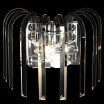 Бра цвета никель с изогнутыми хрустальными элементами Radiant Ribbons варинант исполнения - 3 | Loft Concept в Челябинске