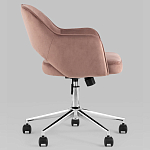 Кресло для компьютерного стола Veloury Pink варинант исполнения - 3 | Loft Concept в Челябинске