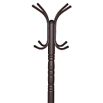 Вешалка напольная коричневая с 4-мя металлическими крючками Noble Branches варинант исполнения - 2 | Loft Concept в Челябинске