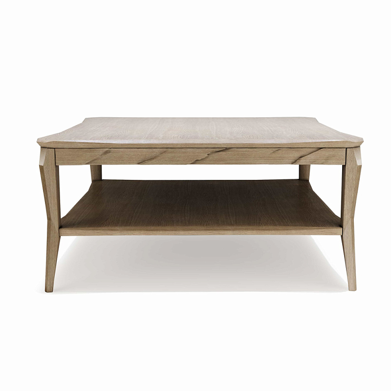 Стол журнальный с полкой для хранения Tasteful Furniture Светлый дуб Коричневый Стол журнальный с полкой для хранения Tasteful Furniture Светлый дуб Коричневый в Челябинске | Loft Concept