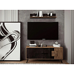 Полка навесная открытая Stone Effect варинант исполнения - 2 | Loft Concept в Челябинске