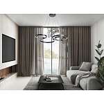 Люстра подвесная светодиодная в виде волнообразной ленты Ribbon Vortex варинант исполнения - 13 | Loft Concept в Челябинске