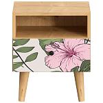 Прикроватная тумба с изображением на ящике Elise Nightstand варинант исполнения - 16 | Loft Concept в Челябинске