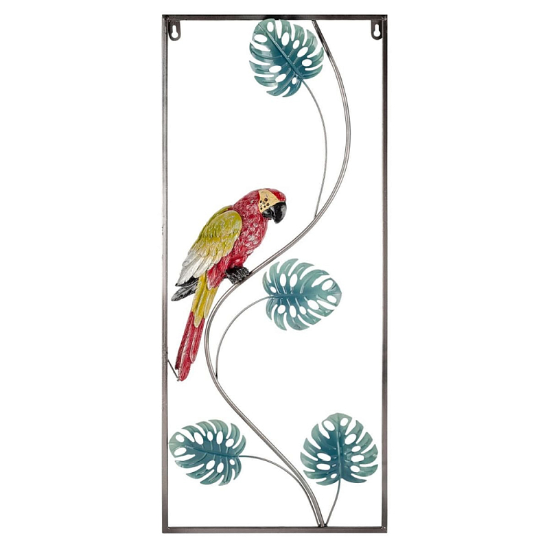 Аксессуар настенный из металла Blank Space Parrot Мульти в Челябинске | Loft Concept 