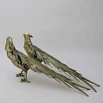 Статуэтка бронзовая пара Фазаны Bronze Birds варинант исполнения - 2 | Loft Concept в Челябинске