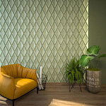 Гипсовая 3D панель с принтографией PM-102 варинант исполнения - 2 | Loft Concept в Челябинске