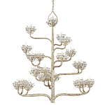 Люстра в виде растения Silver Flower Glade варинант исполнения - 2 | Loft Concept в Челябинске