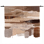 Тканый вручную монументальный настенный гобелен Earth Flow варинант исполнения - 6 | Loft Concept в Челябинске