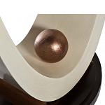 Консоль на полукруглой основе Stylish Pearl варинант исполнения - 3 | Loft Concept в Челябинске