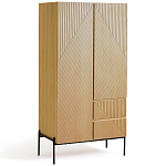 Шкаф с геометрическим рисунком на дверцах Anders Light Wood варинант исполнения - 2 | Loft Concept в Челябинске