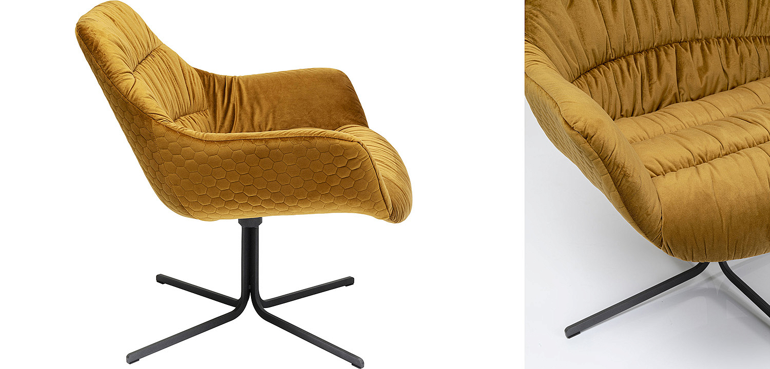 Кресло вращающееся Yellow Honeycomb - Loft-Concept в Челябинске