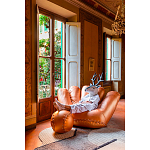 Дизайнерское кожаное кресло в форме руки Poltronova Joe Gold  Armchair варинант исполнения - 8 | Loft Concept в Челябинске