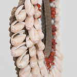 Этническое ожерелье из ракушек и бус Aboriginal Ethnic Necklace Beige Red варинант исполнения - 2 | Loft Concept в Челябинске