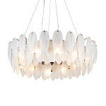 Люстра Mont Saint-Michel Золотая с Рельефным Стеклом варинант исполнения - 2 | Loft Concept в Челябинске