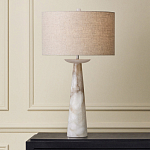 Настольная лампа на конусовидном корпусе с чашей и с тканевым абажуром Daydreaming варинант исполнения - 4 | Loft Concept в Челябинске