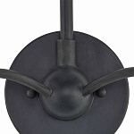 Бра настенное черное с 2-мя лампами Candle Sleeves варинант исполнения - 1 | Loft Concept в Челябинске