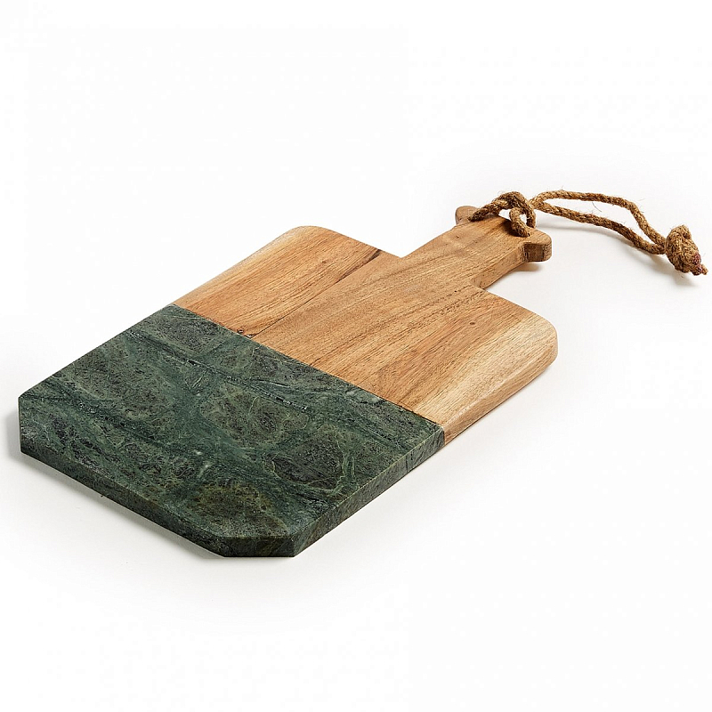Разделочная доска Green Wood Зеленый Бежевый Разделочная доска Green Wood Зеленый Бежевый в Челябинске | Loft Concept