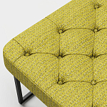 Мебельная ткань Шенилл горчичный цвет 142 см T4-62 варинант исполнения - 6 | Loft Concept в Челябинске