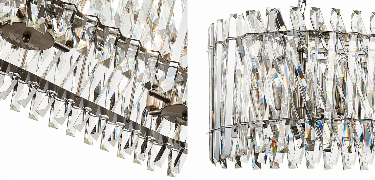 Люстра Kaeden Glass Chandelier 80 Люстра Kaeden Glass Chandelier 80 - Loft-Concept в Челябинске