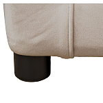 Диван двухместный раскладной светло-серый с кантом Pride варинант исполнения - 7 | Loft Concept в Челябинске