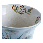 Ваза из фарфора с бронзовыми элементами Tropical Garden варинант исполнения - 4 | Loft Concept в Челябинске