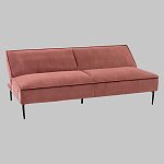 Диван современный вельветовый прямой Worcester Коралл варинант исполнения - 4 | Loft Concept в Челябинске