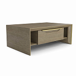 Стол журнальный с ящиками и открытыми полками Flowchart варинант исполнения - 1 | Loft Concept в Челябинске