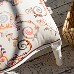 Стул из массива бука бежевый с растительным орнаментом Raffael Angel Beige Chair варинант исполнения - 2 | Loft Concept в Челябинске