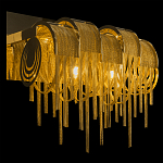 Бра с металлическими дугами и цепочками 33 см Atlantis Chain варинант исполнения - 8 | Loft Concept в Челябинске