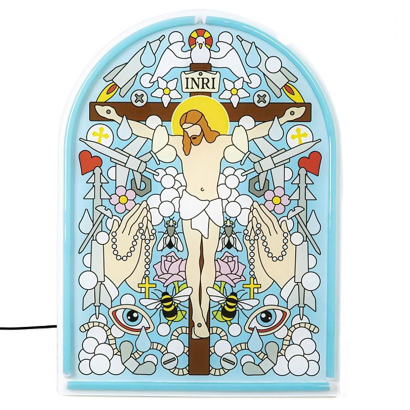 Бра Seletti Gospel Led Signs Jesus Мульти Бра Seletti Gospel Led Signs Jesus Мульти в Челябинске | Loft Concept