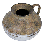 Ваза металлическая с ручкой Bygone Era варинант исполнения - 2 | Loft Concept в Челябинске