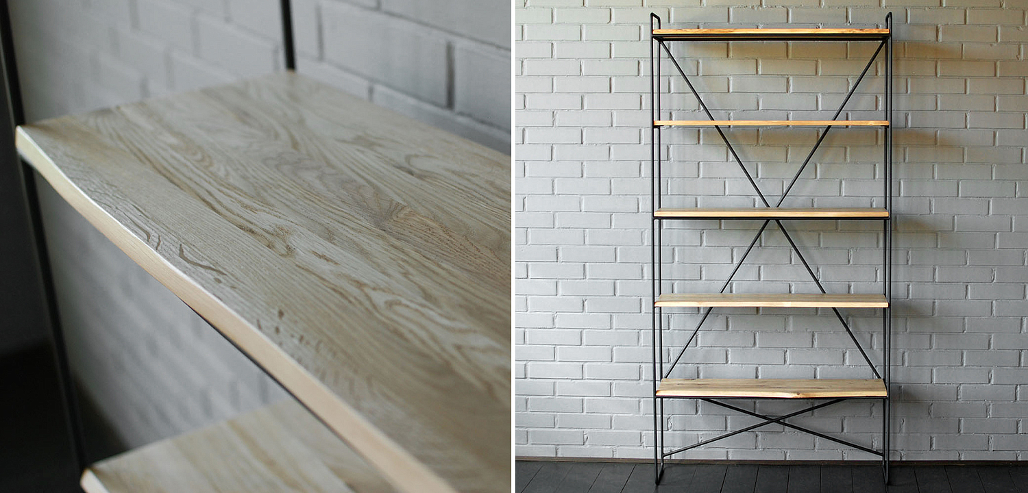 Стеллаж Hart Industrial Metal Rust Rack Стеллаж Hart Industrial Metal Rust Rack - Loft-Concept в Челябинске