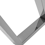 Стол письменный с прозрачной столешницей Corporate Identity варинант исполнения - 4 | Loft Concept в Челябинске