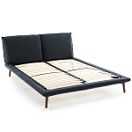 Двуспальная кровать с мягким изголовьем Daniel Bed варинант исполнения - 5 | Loft Concept в Челябинске