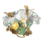 Чаша фигурная с обитателями леса и цветами Eden Garden варинант исполнения - 1 | Loft Concept в Челябинске