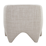 Дизайнерское кресло мягкое в белой обивке White Canvas варинант исполнения - 3 | Loft Concept в Челябинске