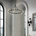 Бра светодиодное из черно-белых дисков Contrast Sample варинант исполнения - 6 | Loft Concept в Челябинске