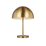 Настольная лампа с полусферическим абажуром золотого цвета Generation Lighting варинант исполнения - 4 | Loft Concept в Челябинске
