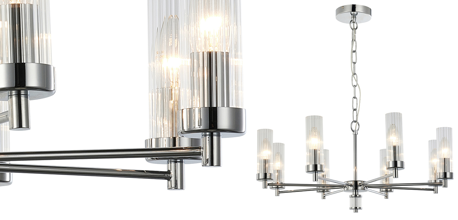 Люстра Jeanette Chandelier Chromium 66 Люстра Jeanette Chandelier Chromium 66 - Loft-Concept в Челябинске