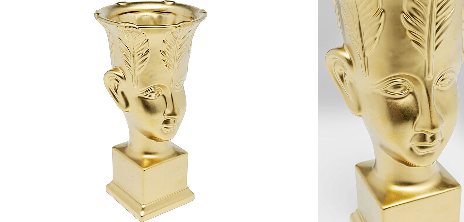 Ваза Golden Face Vase 31 Ваза Golden Face Vase 31 - Loft-Concept в Челябинске