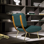 Дизайнерское кресло без подлокотников Gio Ponti ROUND D.154.5 Armchair варинант исполнения - 5 | Loft Concept в Челябинске