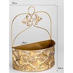 Железное кашпо Idyll варинант исполнения - 8 | Loft Concept в Челябинске