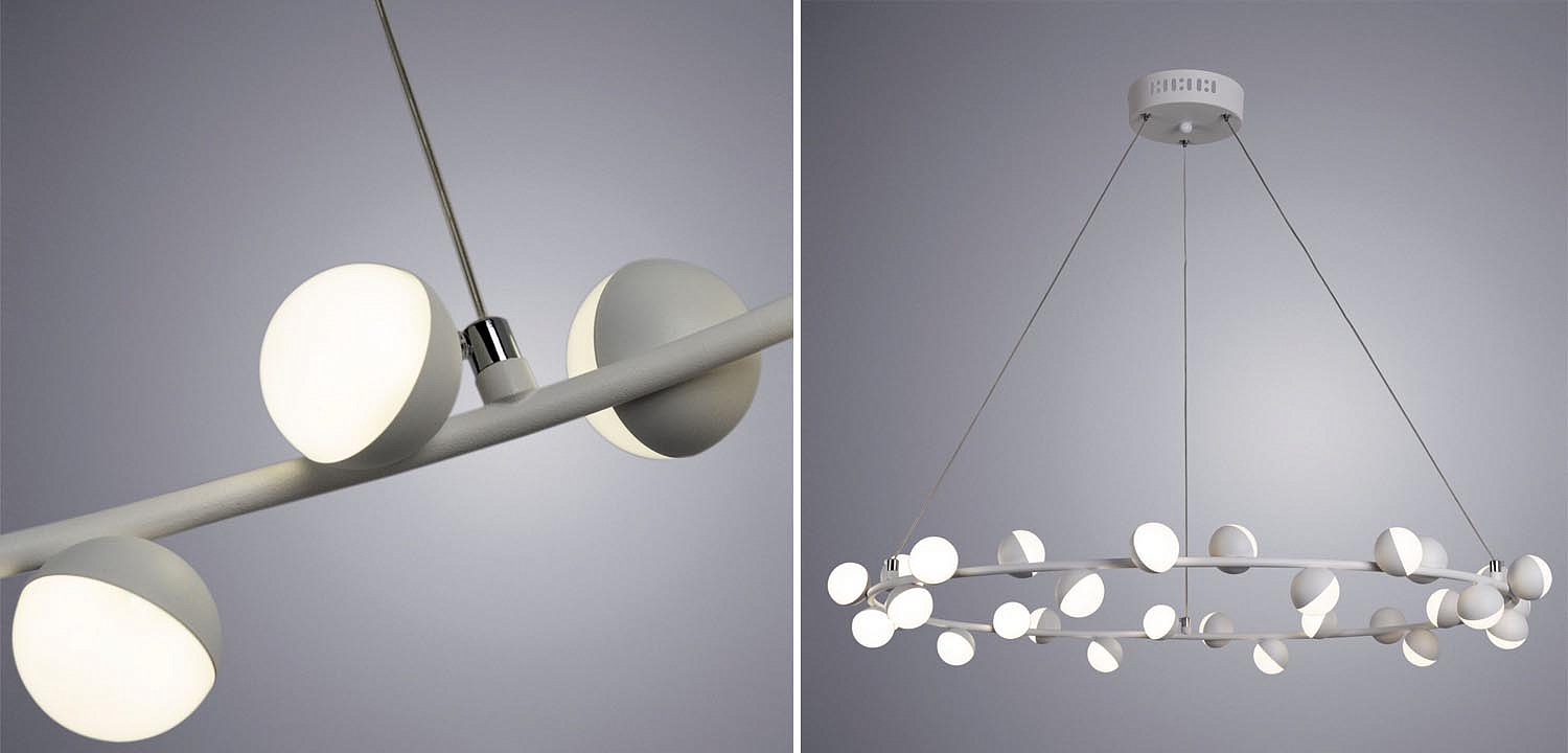 Люстра Vilelme Chandelier white 80 Люстра Vilelme Chandelier white 80 - Loft-Concept в Челябинске