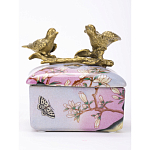 Фарфоровая шкатулка Bird talks варинант исполнения - 5 | Loft Concept в Челябинске