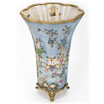 Фарфоровая ваза с изображением попугаев Eden Garden варинант исполнения - 3 | Loft Concept в Челябинске