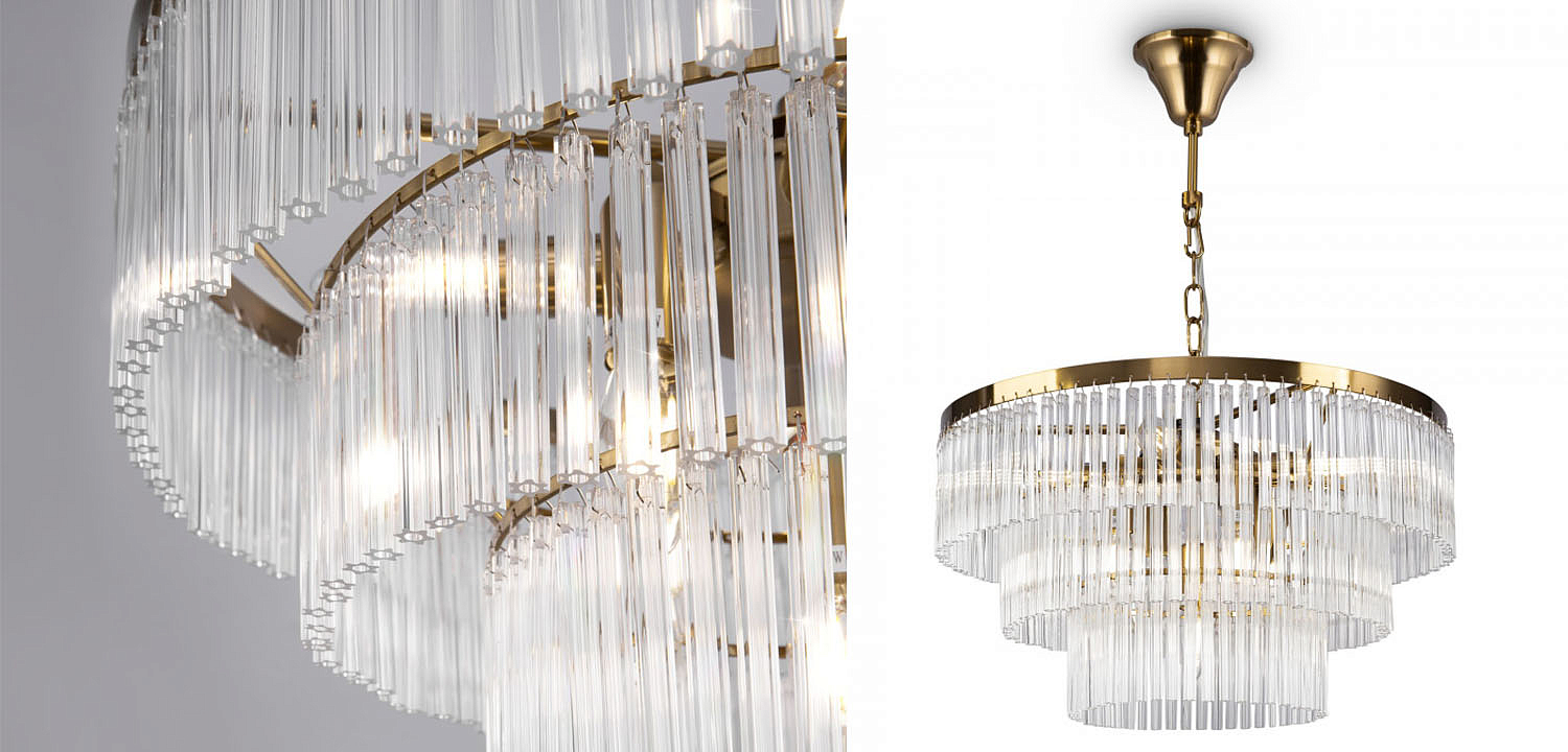 Люстра Olimpa Chandelier brass 47 Люстра Olimpa Chandelier brass 47 - Loft-Concept в Челябинске