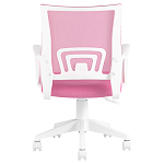 Офисное кресло с основанием из белого пластика Desk chairs Pink варинант исполнения - 4 | Loft Concept в Челябинске