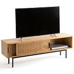 ТВ-тумба с плетеным декором Tate Wicker TV Stand варинант исполнения - 3 | Loft Concept в Челябинске