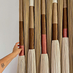 Текстильное Панно Макраме для ресторана Mexico Wall Hanging  варинант исполнения - 1 | Loft Concept в Челябинске